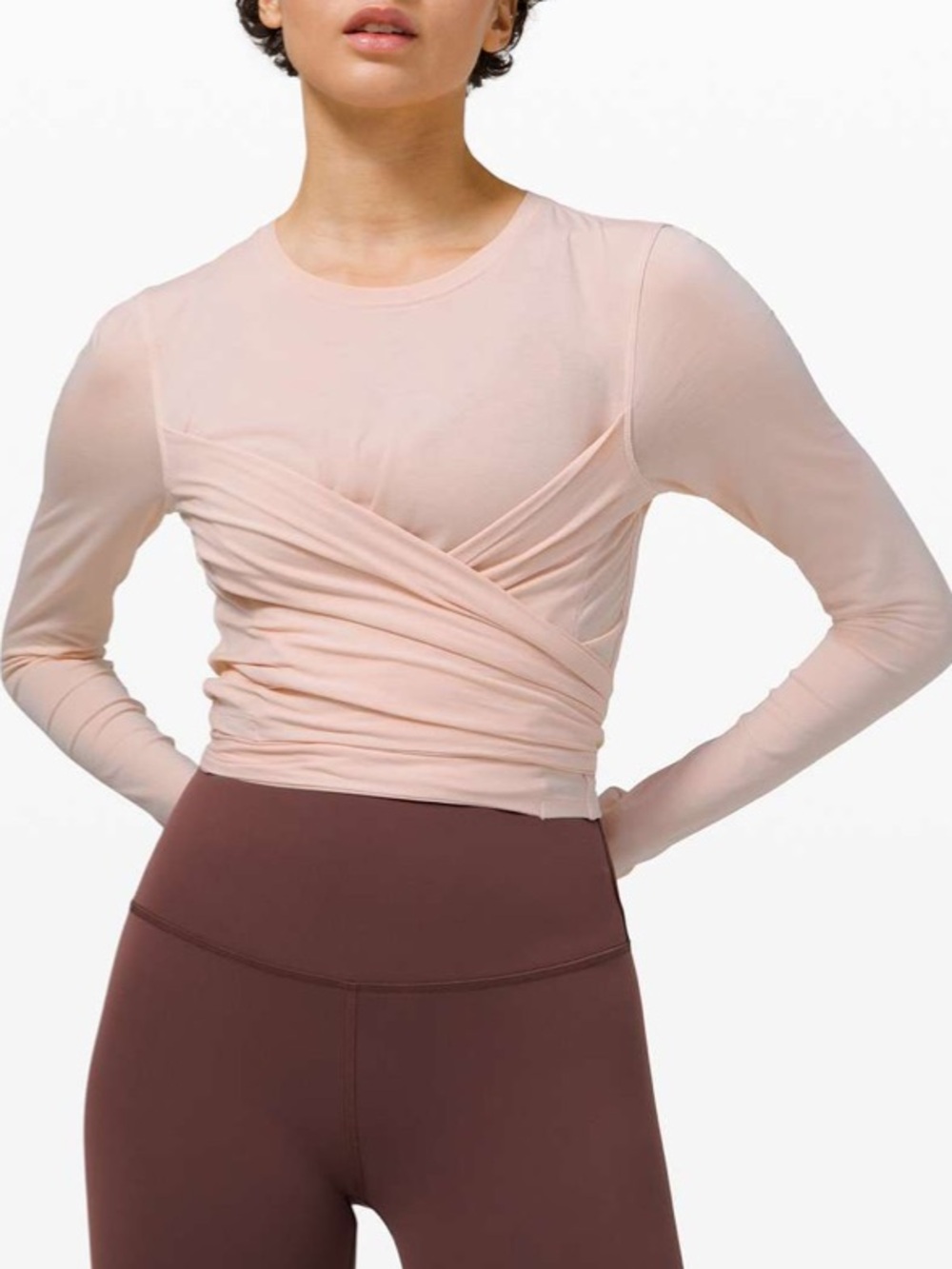 Lululemon Gather and Grow Long Sleeve
Feather Pink